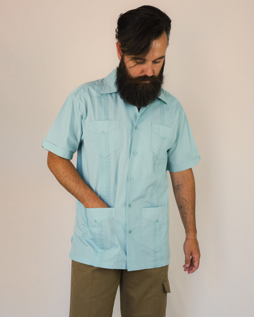 CAMISA GUAYABERA · T - L