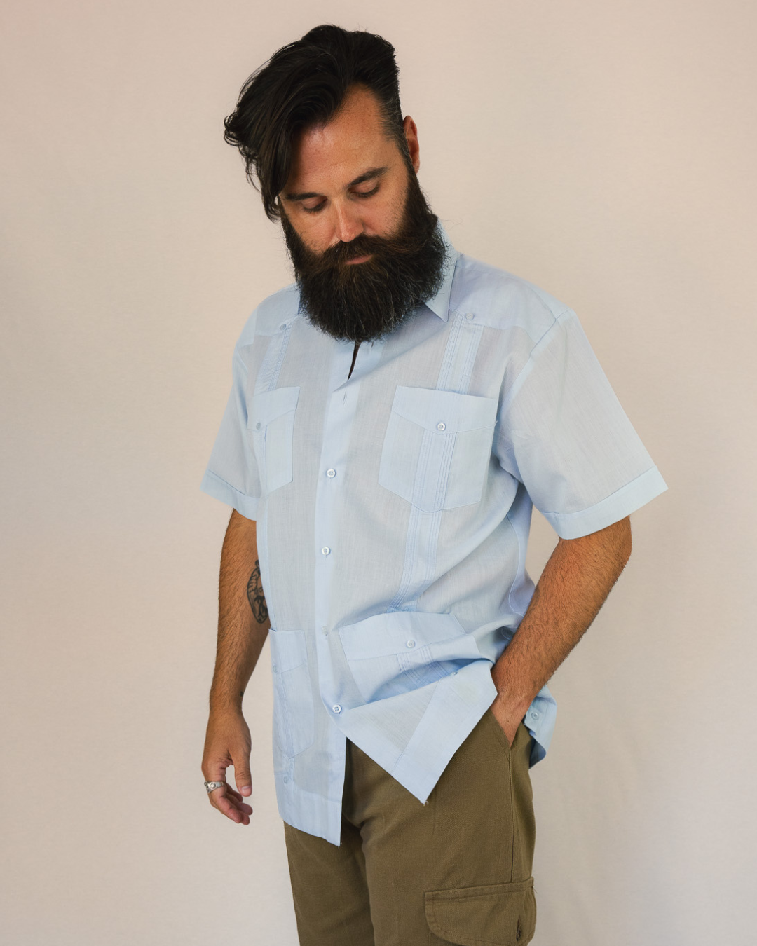 CAMISA GUAYABERA · T - M