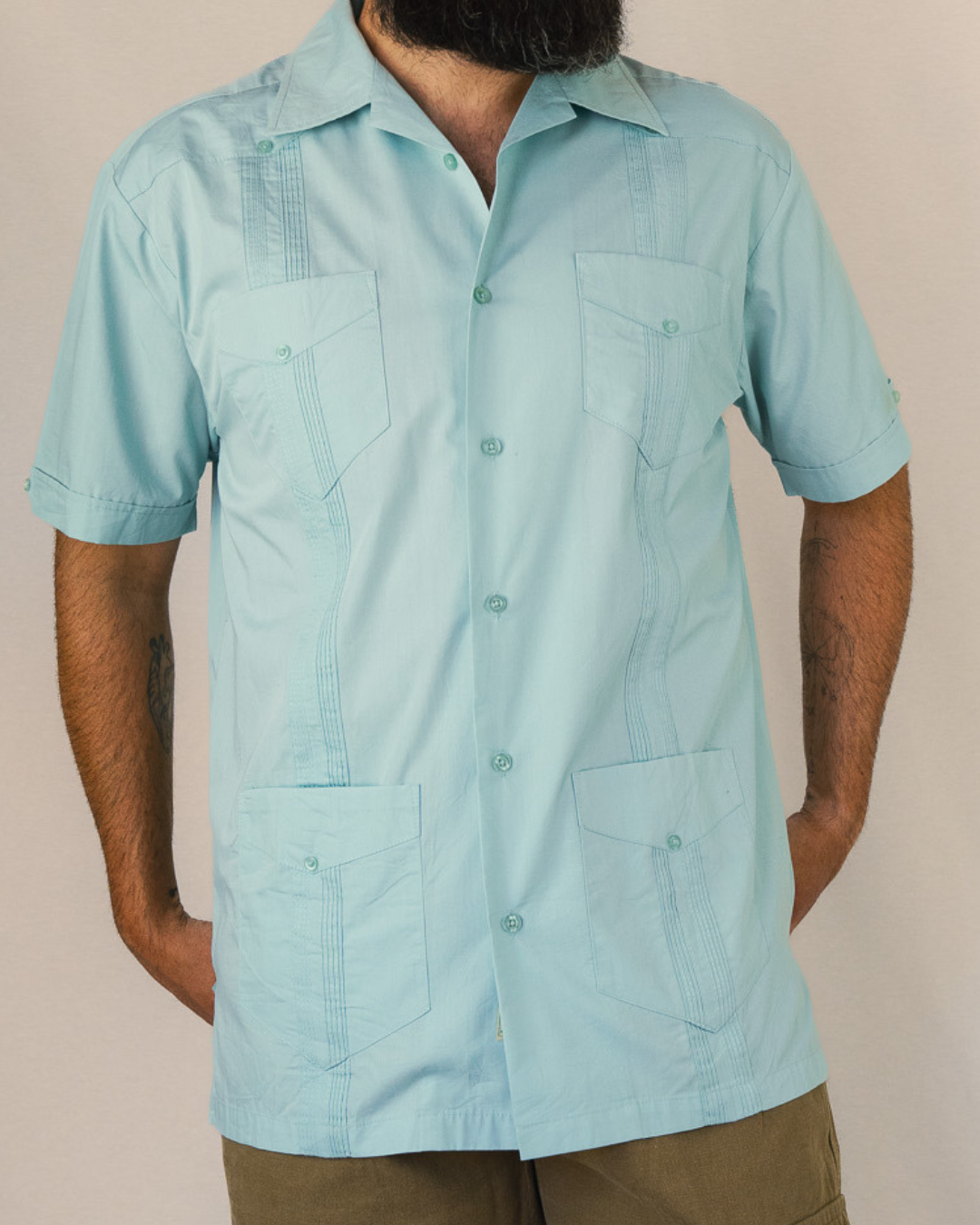 CAMISA GUAYABERA · T - L