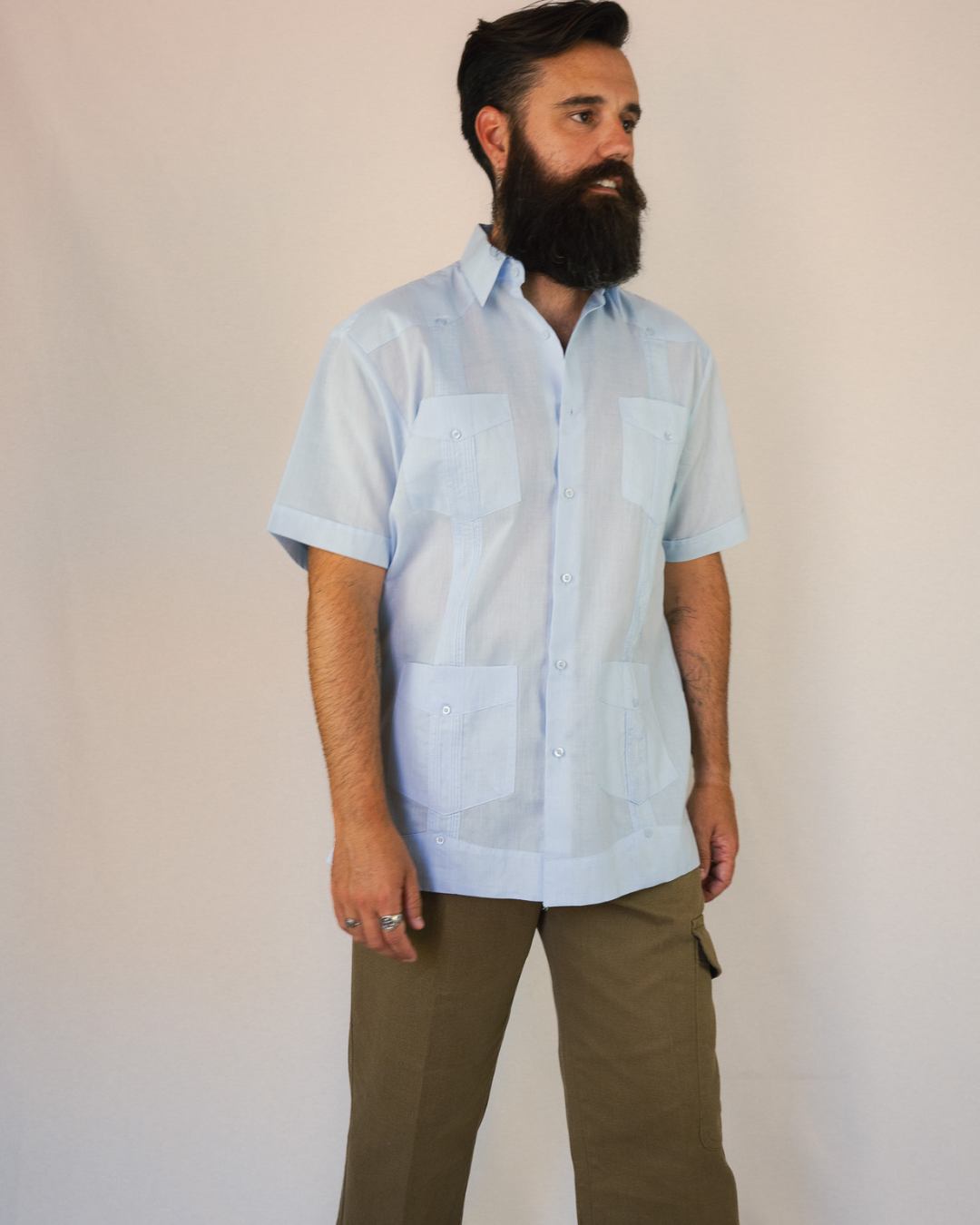 CAMISA GUAYABERA · T - M