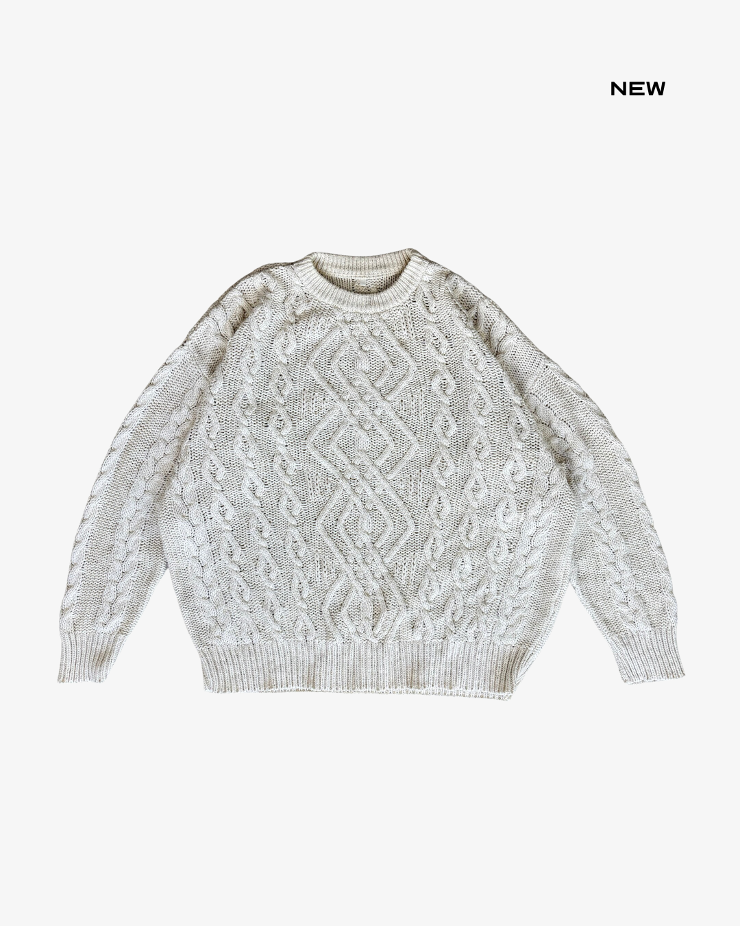 FISHERMAN CREAM SWEATER